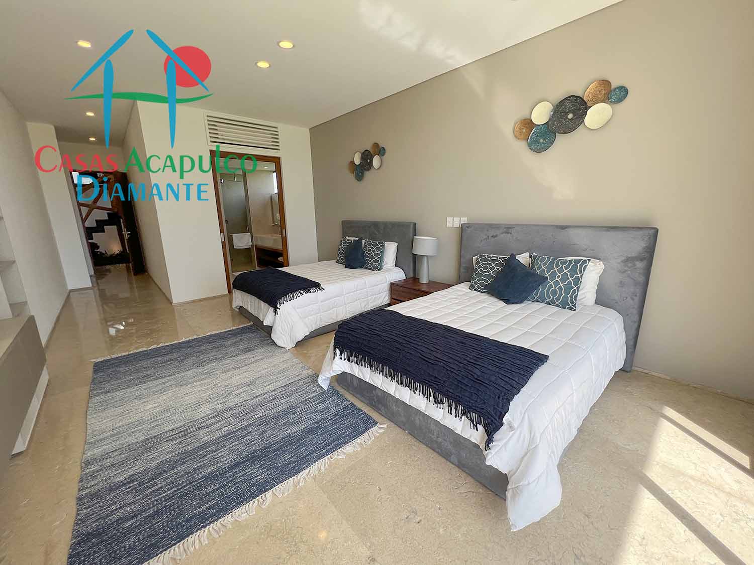 Tres Vidas Villa Palma Estrella - Recámara dos 5